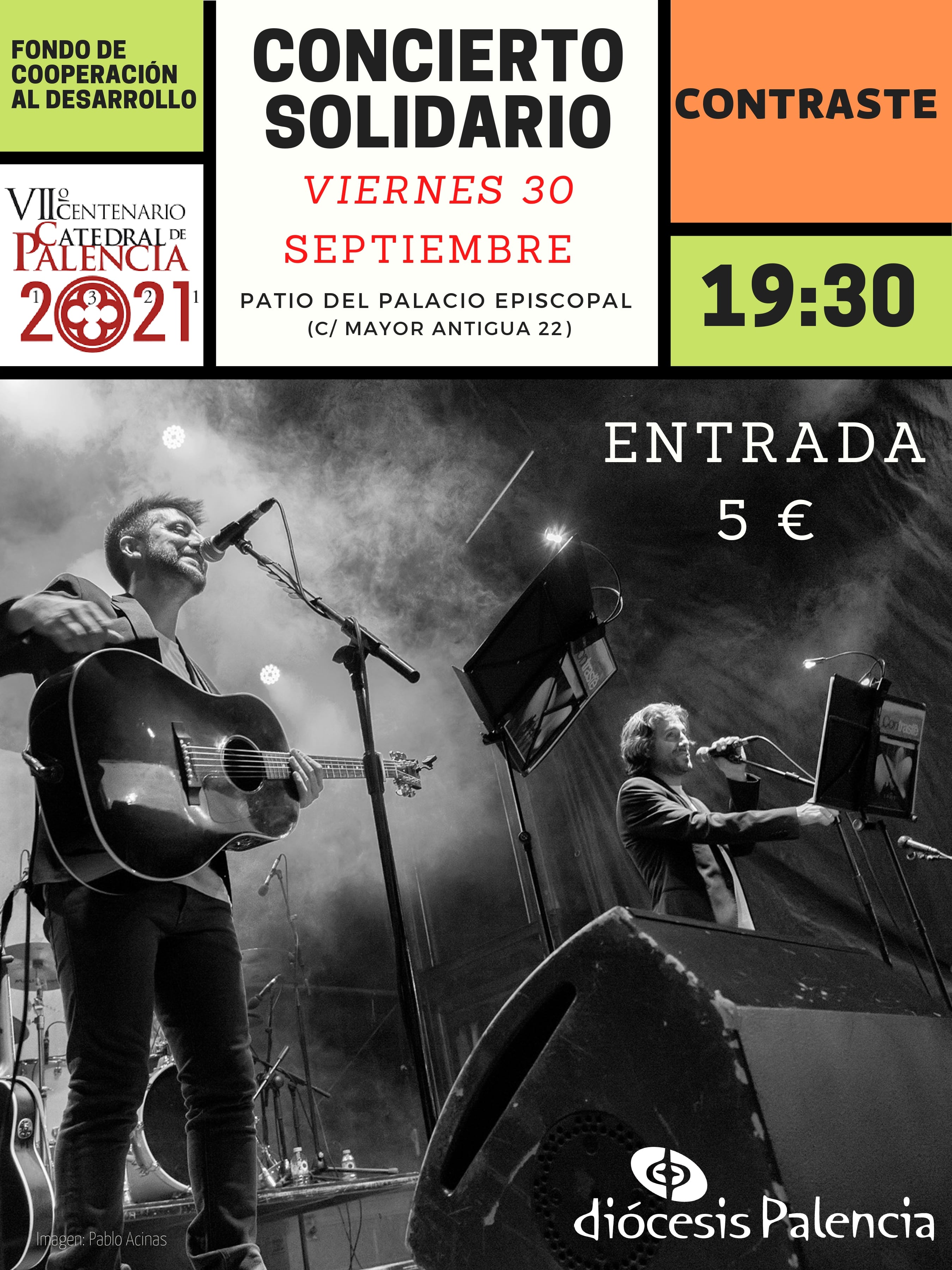 El Palacio Episcopal acoge un concierto solidario del grupo "Contraste"