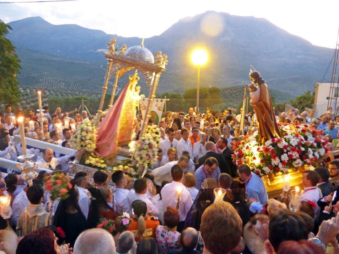 Encuentro de la Virgen de Cuadros con San José en 2018