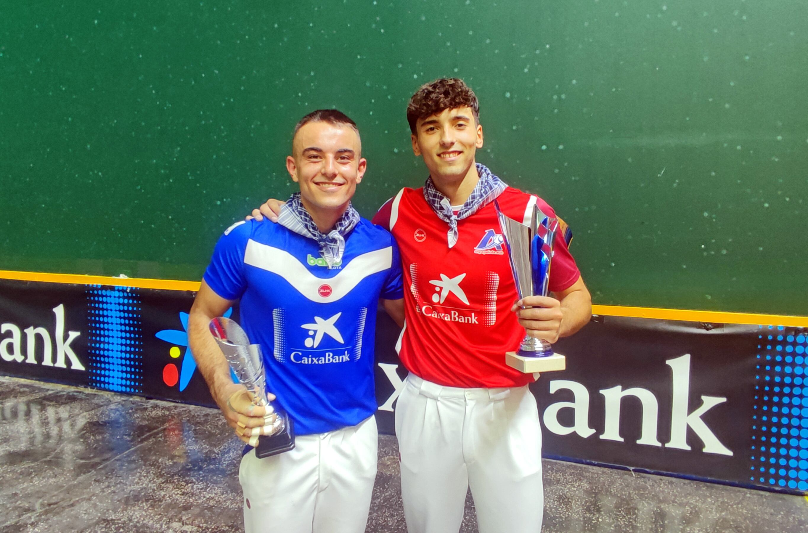 Larrazabal eta Eskuza, txapeldunak