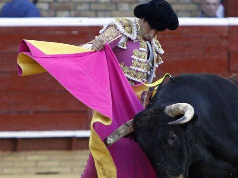 López Simón en la plaza de Toros de El Puerto de Santa María
