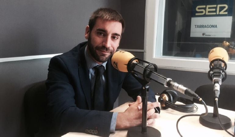 Lluís Escoda, president dels Joves Advocats de Catalunya, als estudis de SER Tarragona