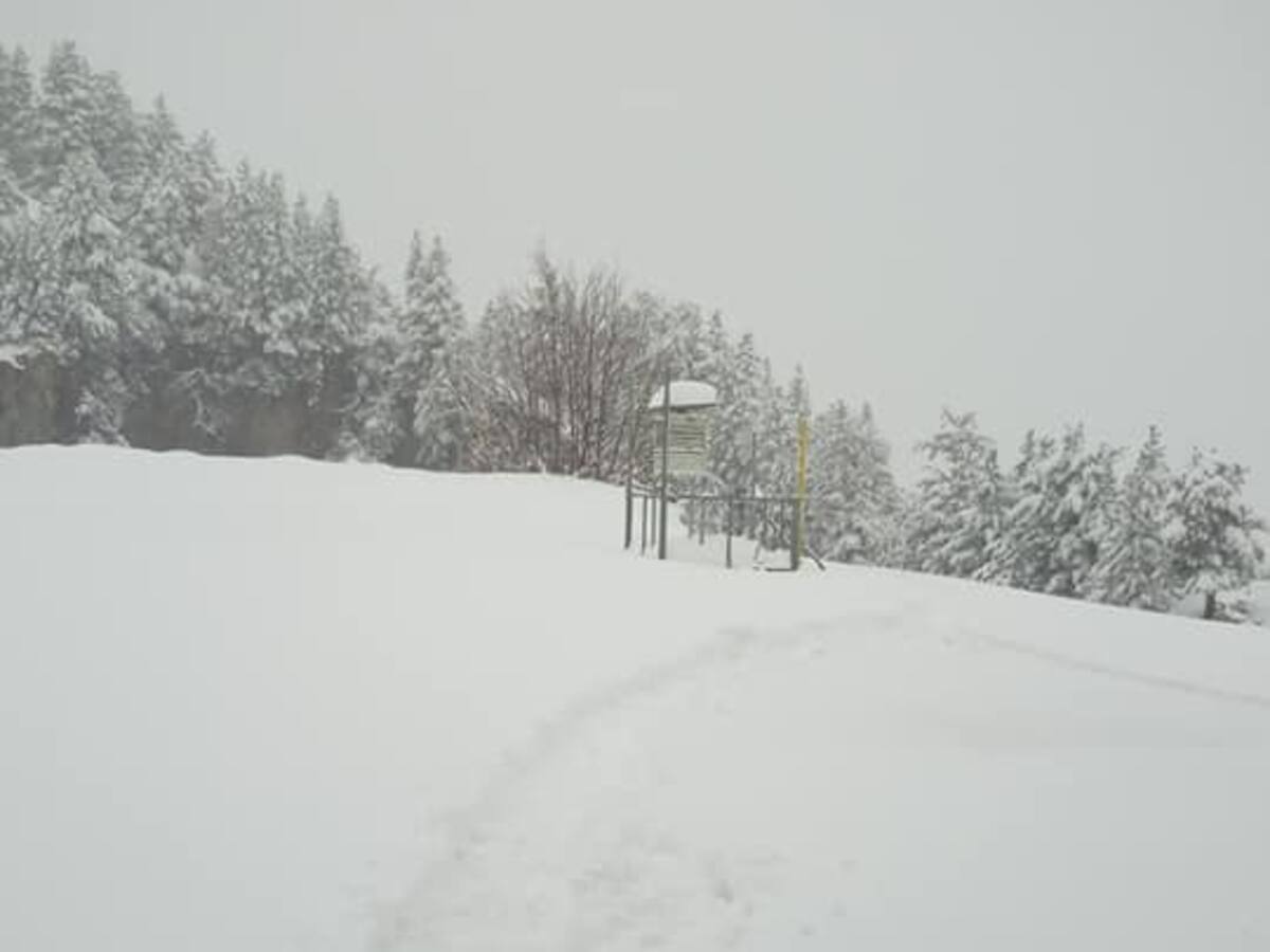 La última semana de febrero comienza con lluvia y nieve en Ribagorza