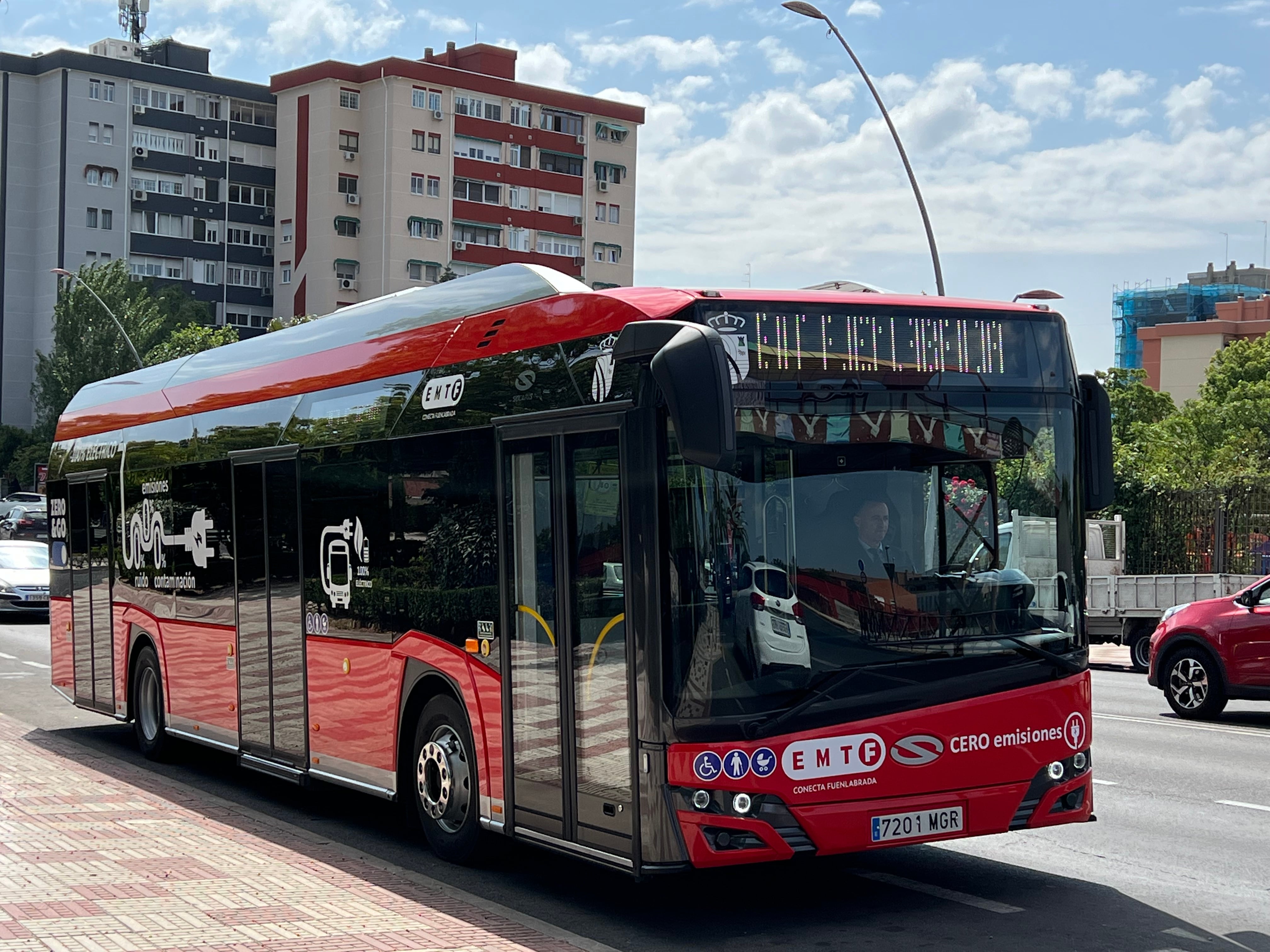 Autobús EMT Fuenlabrada.