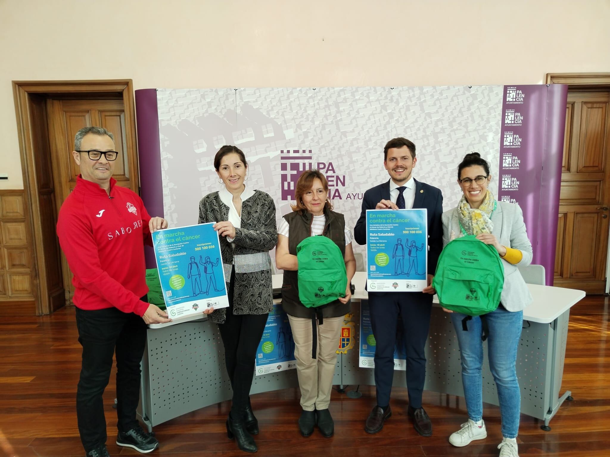 Regresan las “Rutas Saludables” de la mano de la AECC, el Club de Atletismo Saborea Cuatro Cantones y el Ayuntamiento de Palencia