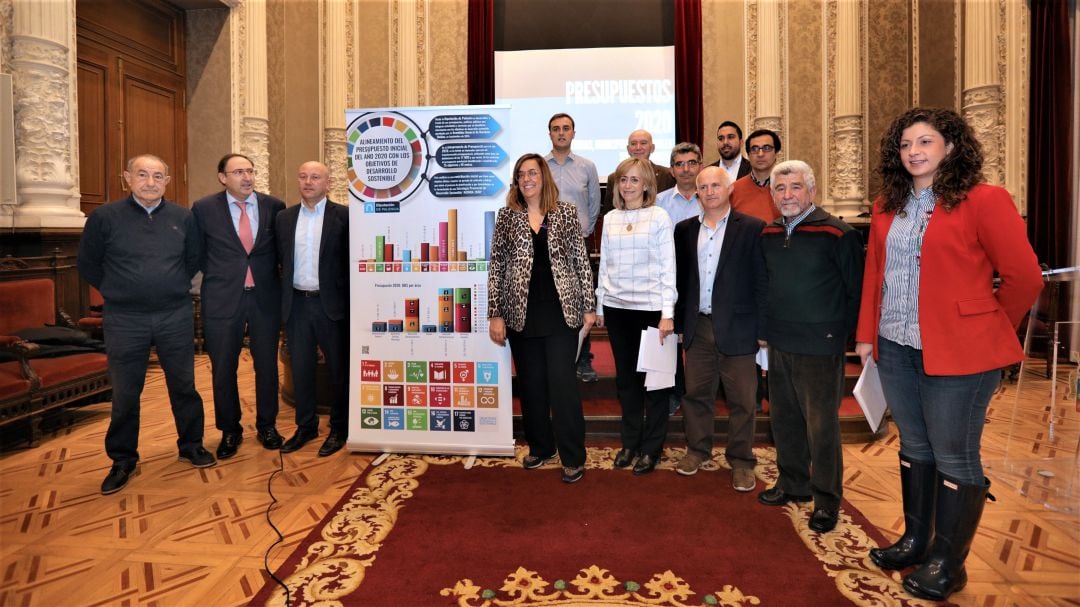 Imagen de archivo de la presentación del presupuesto 2020