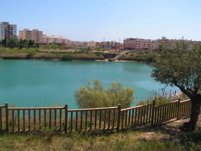 Laguna de la Barrera en el distrito de Teatinos de Málaga (Ayuntamiento de Málaga)