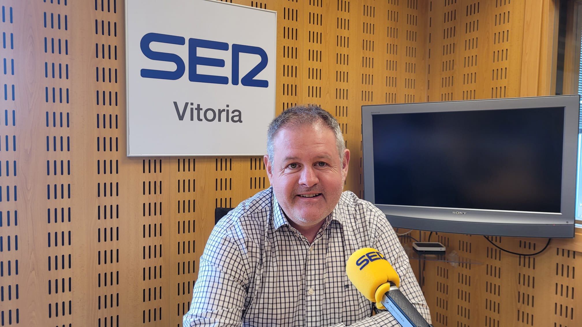 Gorka Aguirre, en SER Vitoria