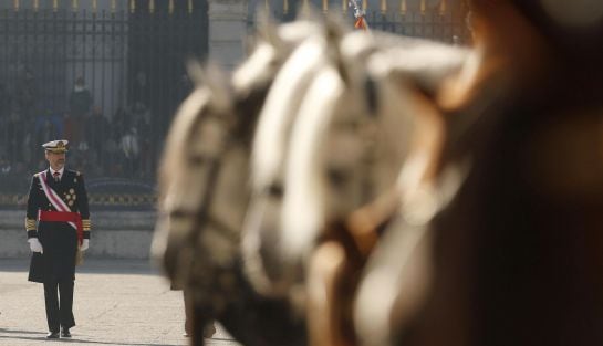 Felipe VI en la Pascua Militar