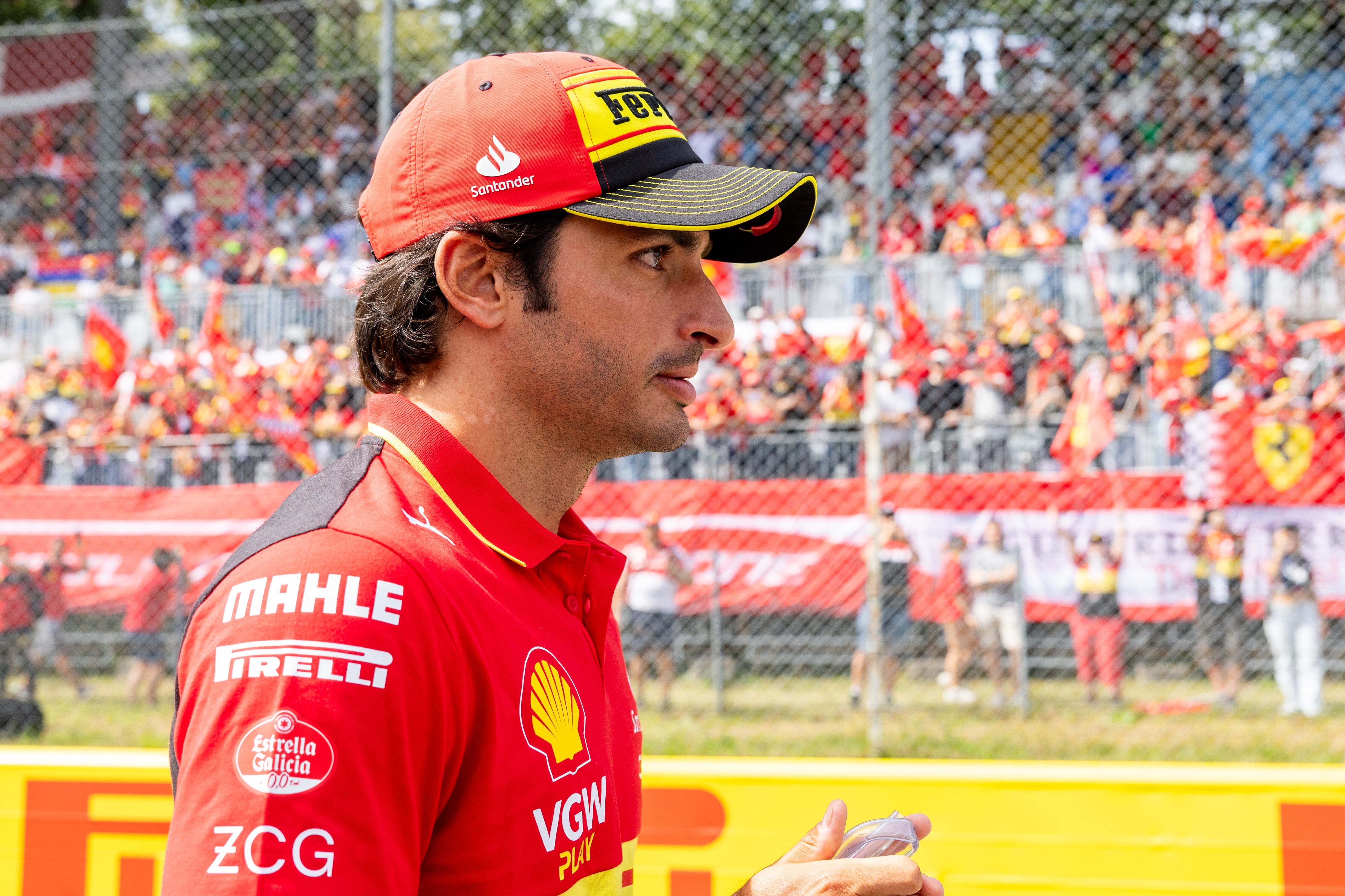 Carlos Sainz, durante el Gran Premio de Italia de Fórmula 1. (Photo by Bob Kupbens/Icon Sportswire via Getty Images)