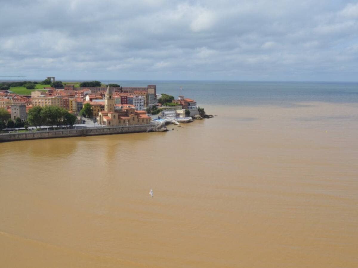 Consecuencias de las grandes lluvias en Gijón