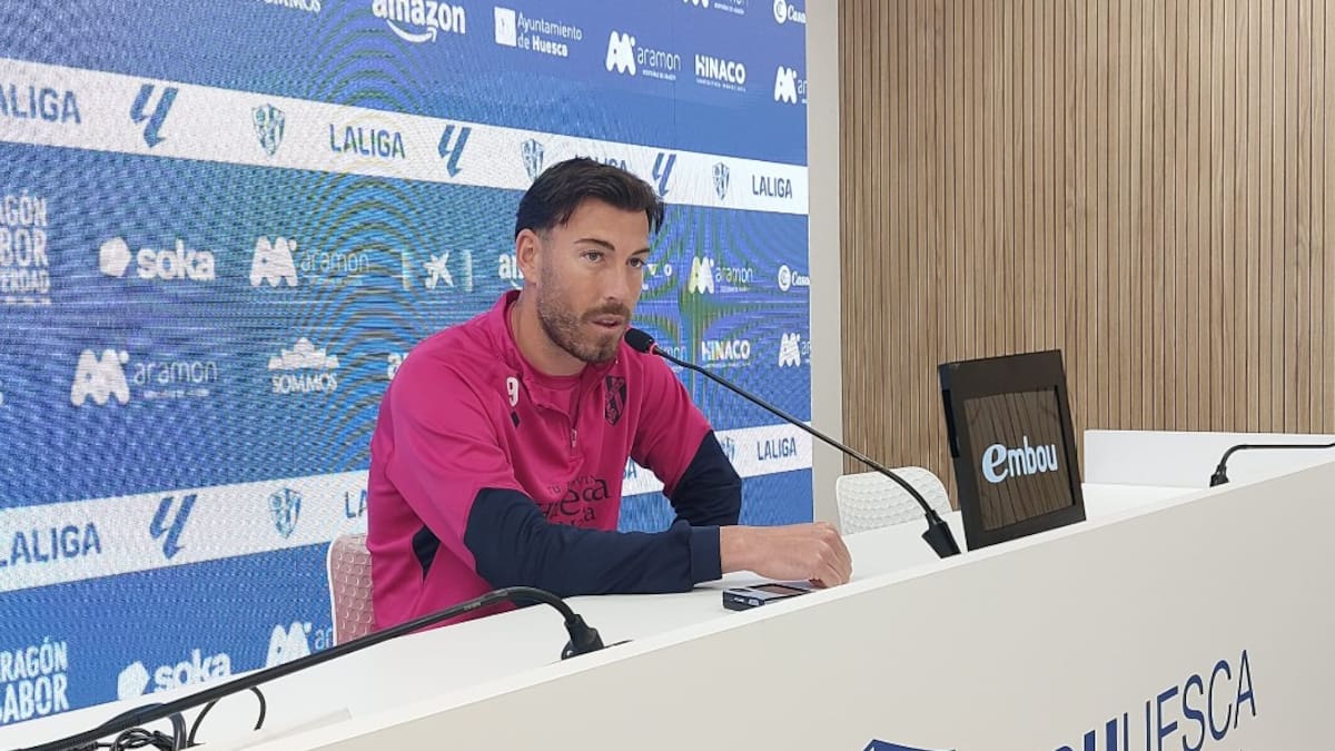 Sergi Enrich ha sido claro con la situación de la SD Huesca