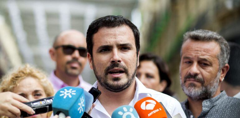 El coordinador general de Izquierda Unida, Alberto Garzón.