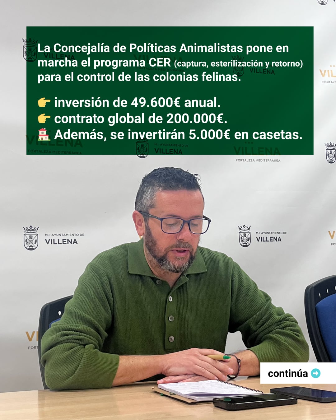 Paco Iniesta, concejal de políticas animalistas