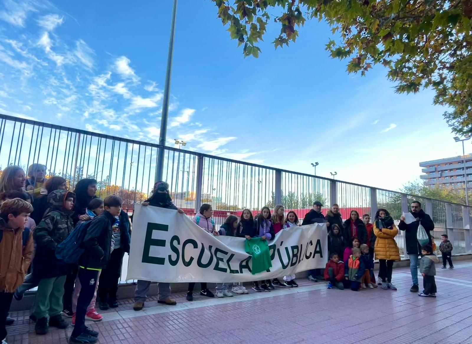 La Escuela Pública contra los conciertos del Bachillerato en Aragón