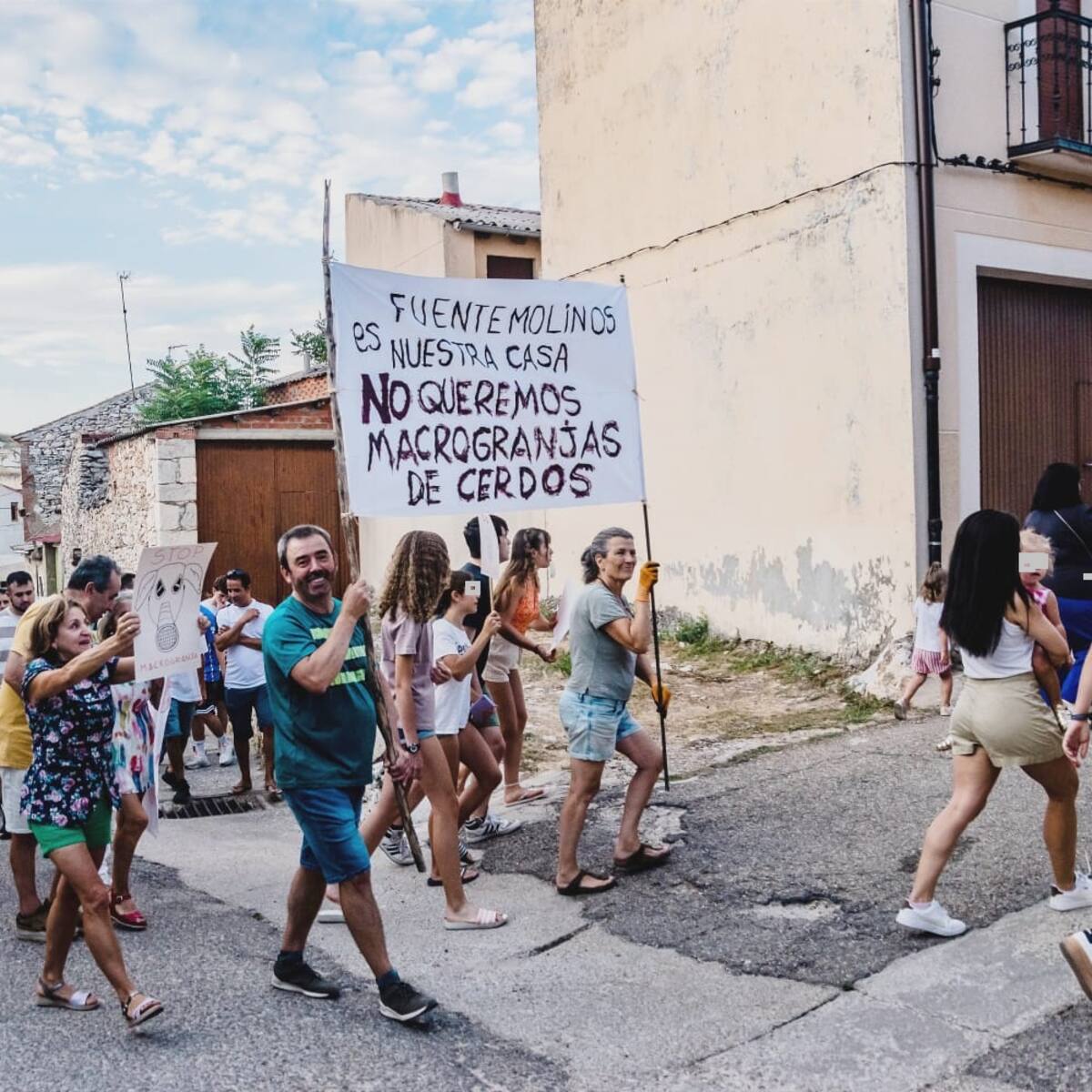 Los opositores a la macrogranja de Fuentemolinos se manifestará en Aranda el 2 de noviembre