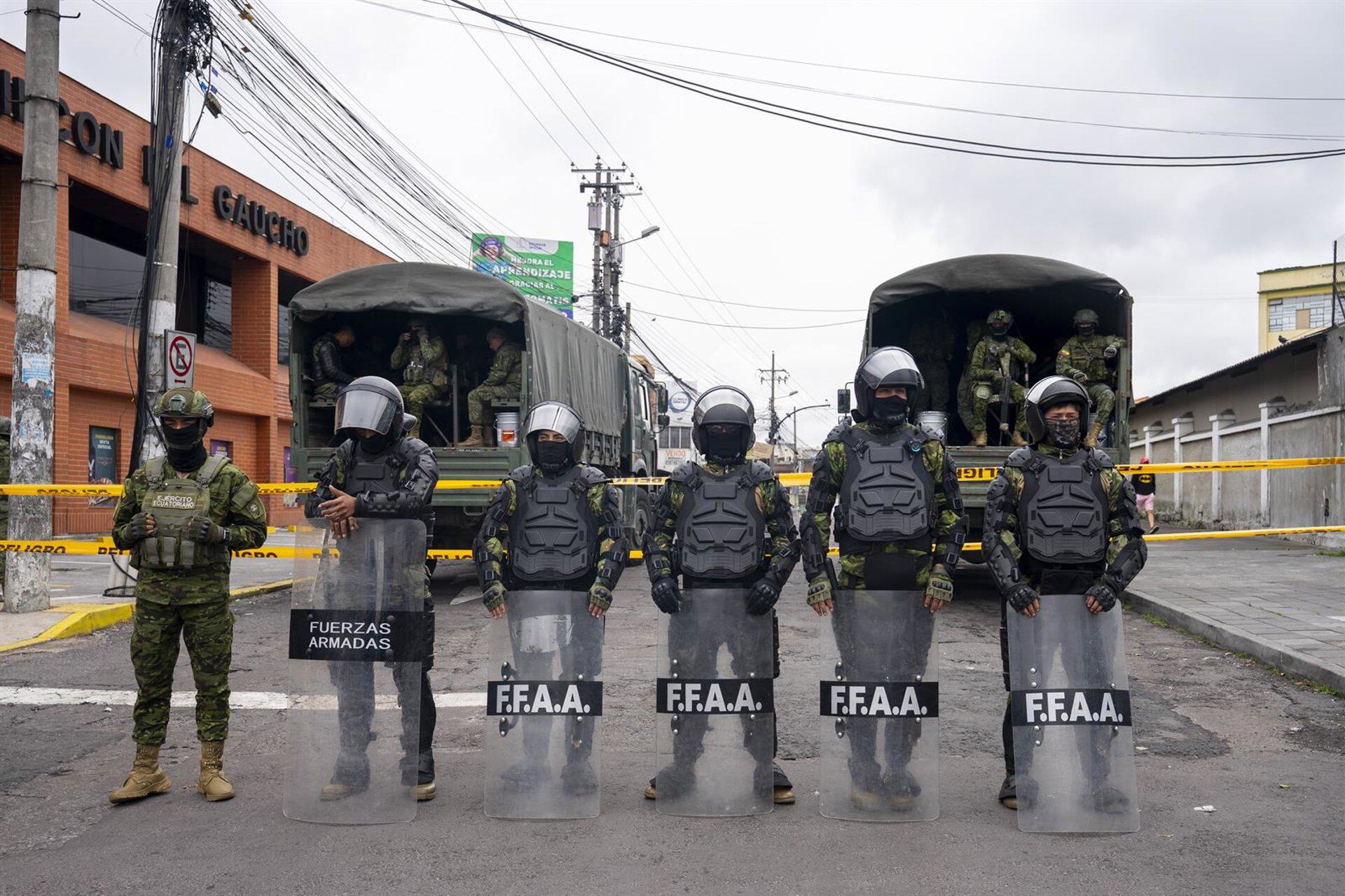 Policía de Ecuador (archivo) Europa Press. Veronica Lombeida