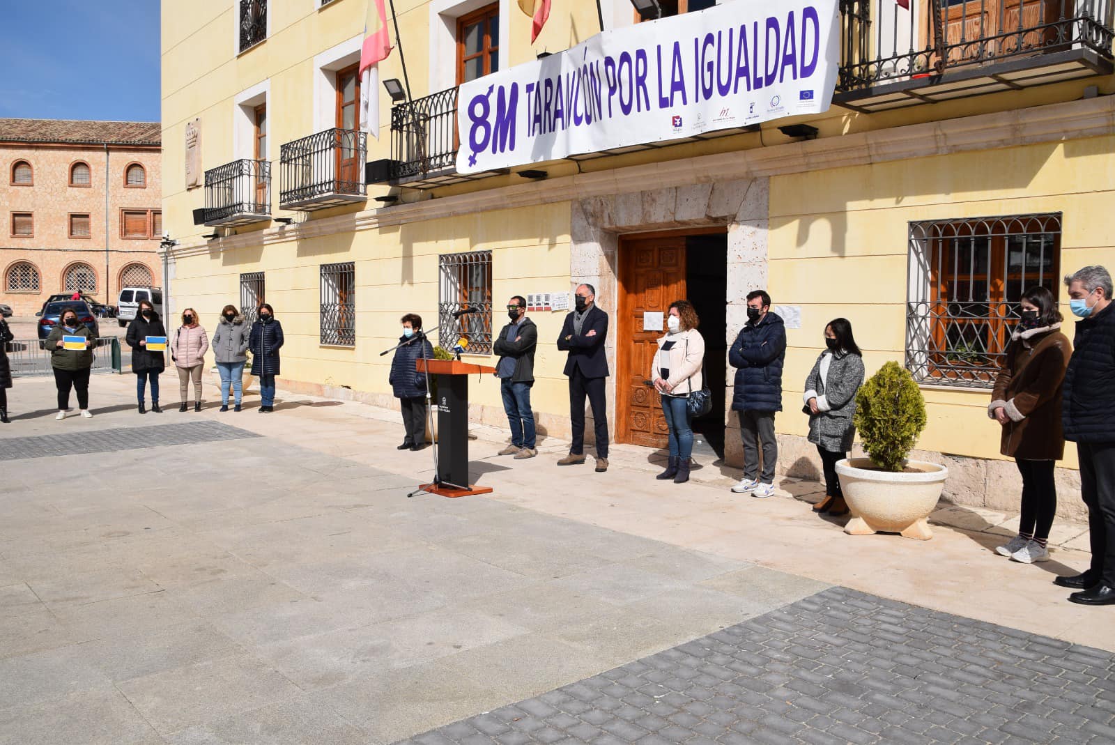 Acto FEMP de apoyo a Ucrania en Tarancón