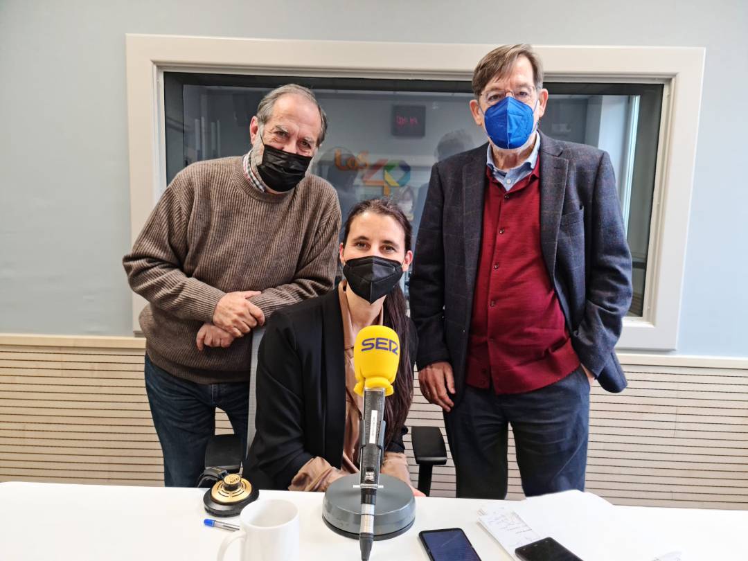 Juan Luis Ibarra y Ramón Barea unidos en Radio Bilbao tras años de amistad