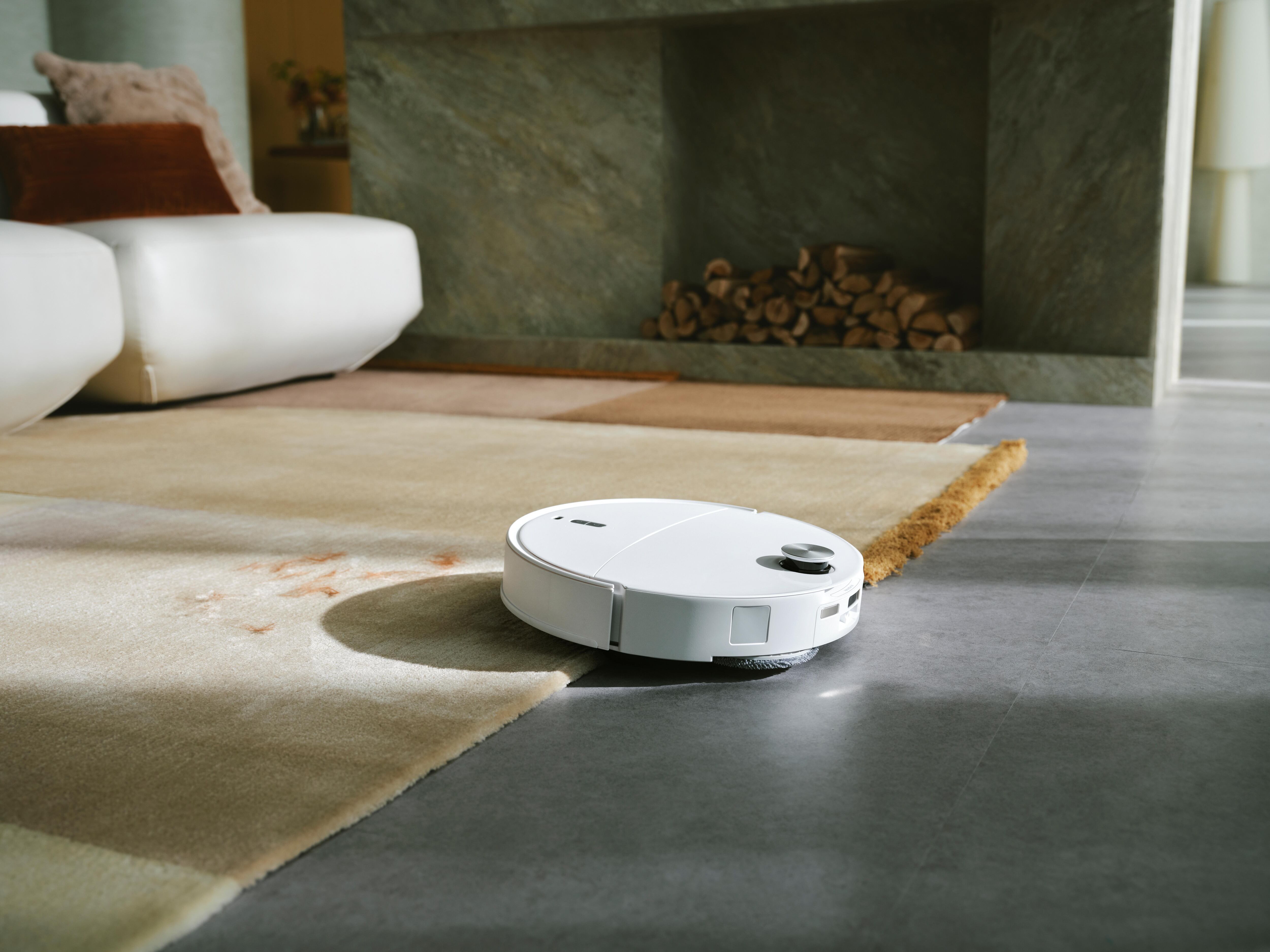 Así es la Roborock Qrevo Curv 2 Pro.