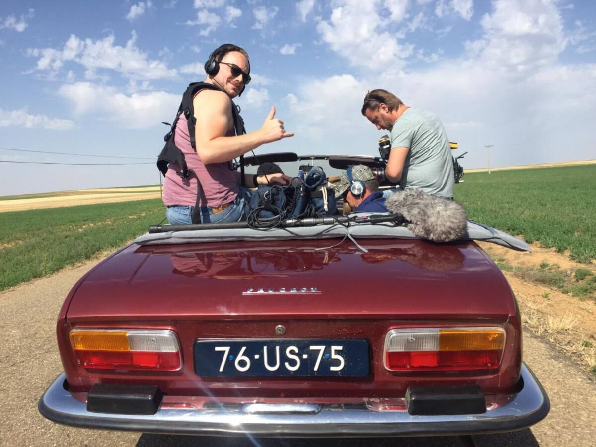 Una cadena de TV holandesa rueda en Palencia una serie de viajes por España