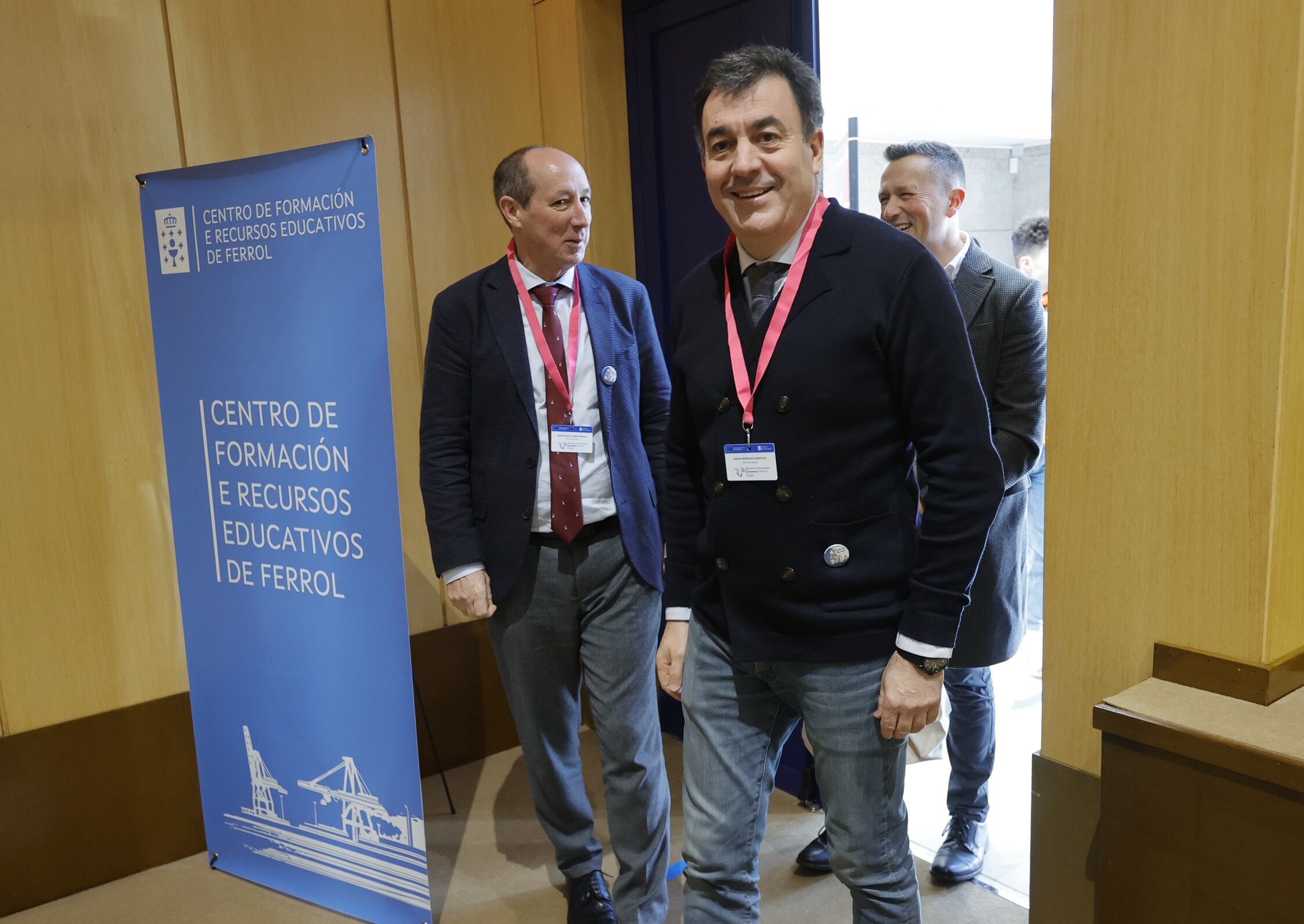 Román Rodríguez, este miércoles en el CIS (foto: Xunta de Galicia)