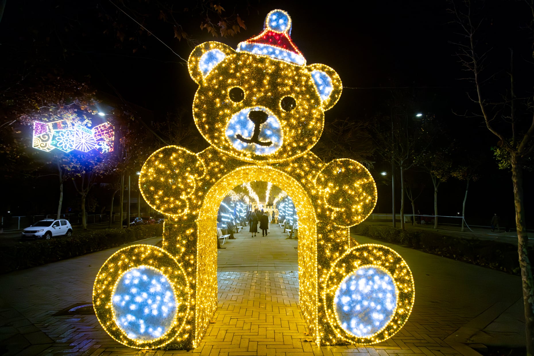 Entrada a la Ciudad de la Ilusión de Tres Cantos