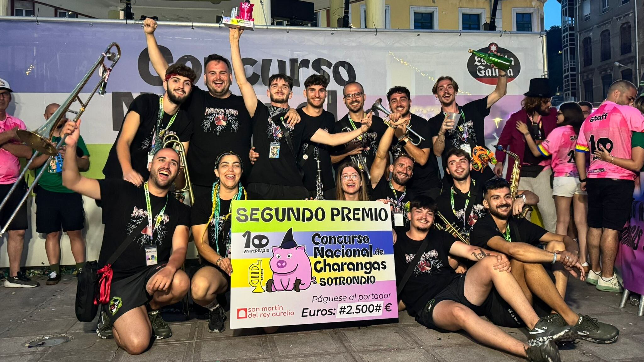 Baloo's Band celebra su meritorio segundo puesto