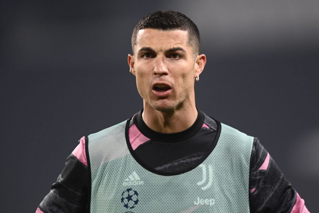 Cristiano Ronaldo, en un partido con la Juventus