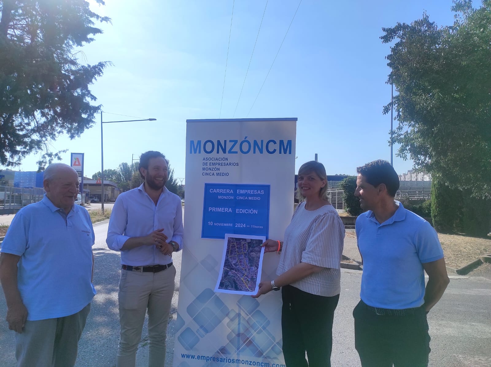 Presentación Carrera de Empresas de Monzón.