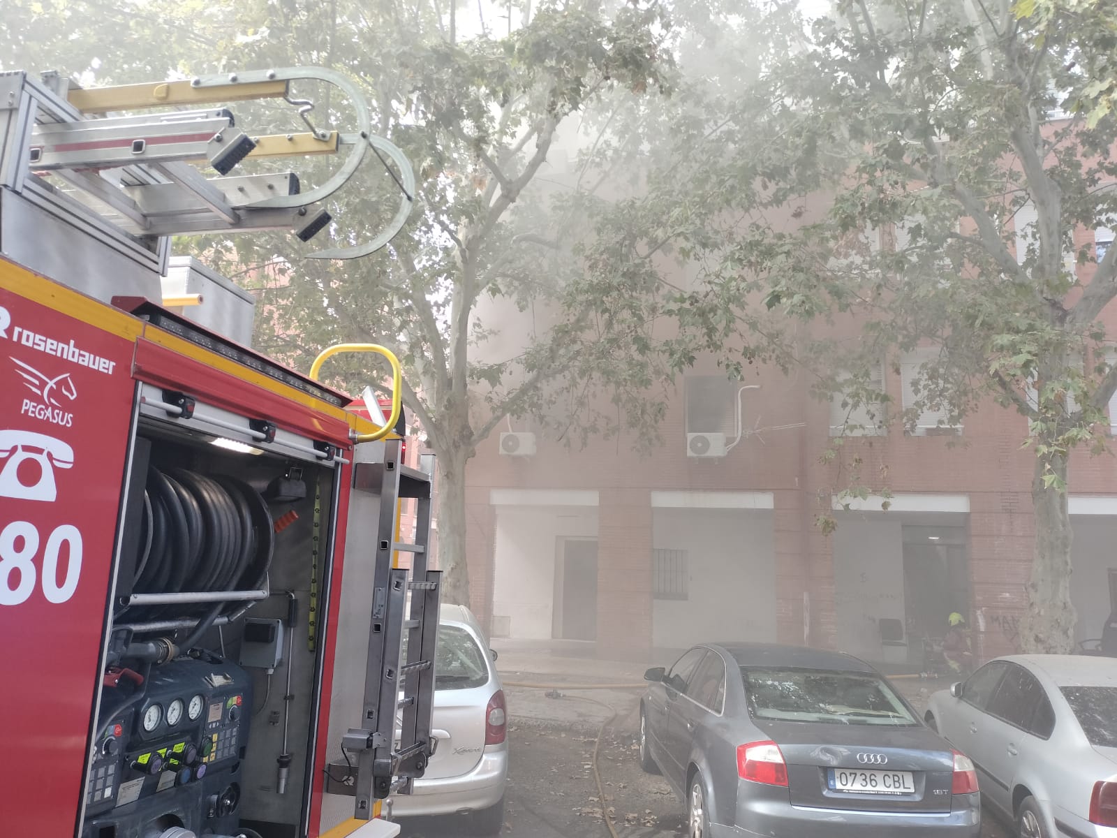 Intervención del SEIS en la Calle Libertador Simon Bolívar