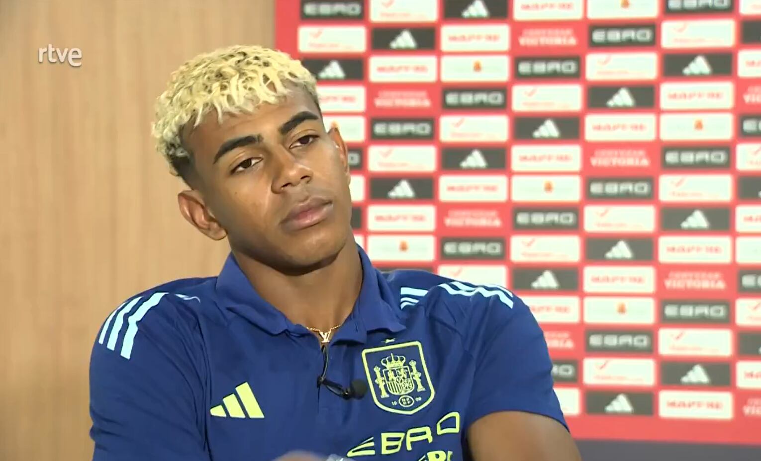 Lamine Yamal, en su entrevista con RTVE