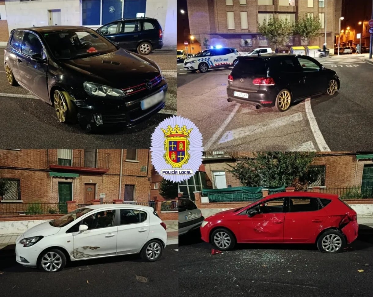 Estado de los vehículos dañados