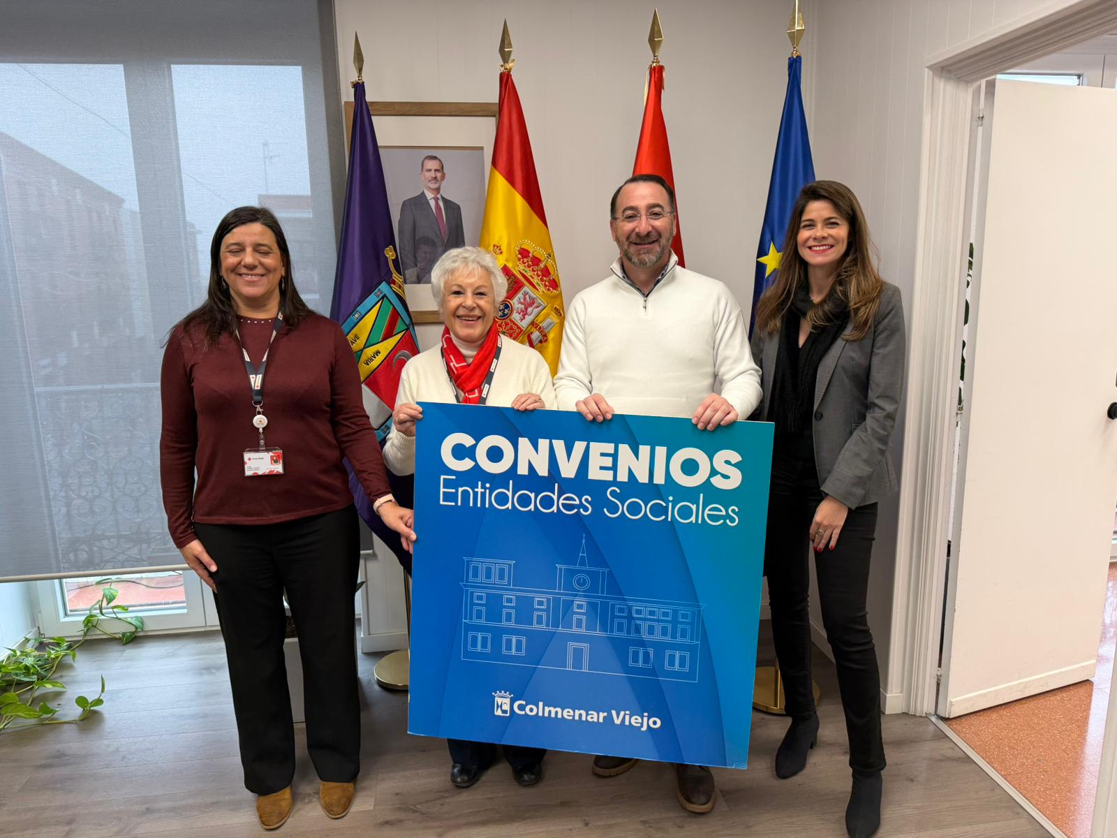 Colmenar Viejo y Cruz Roja firman un convenio para garantizar la atención a personas vulnerables