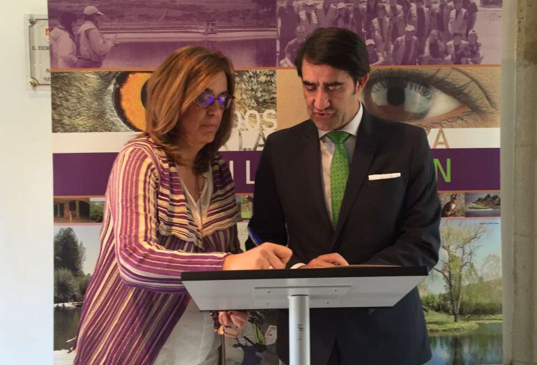 Ángeles Armisén y Juan Carlos Suárez-Quiñones