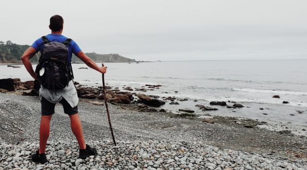 Chema Rodríguez ha caminado por distintas rutas jacobeas en veranos anteriores.