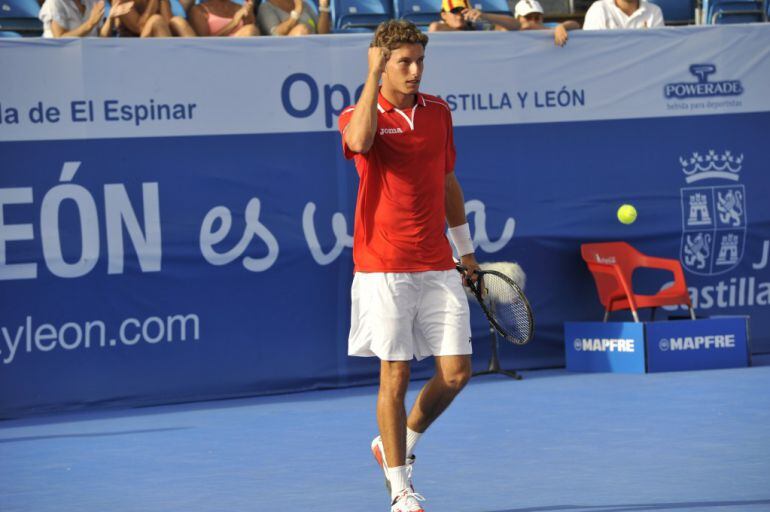 Pablo Carreño, ganador del Open de Castilla y León en 2013