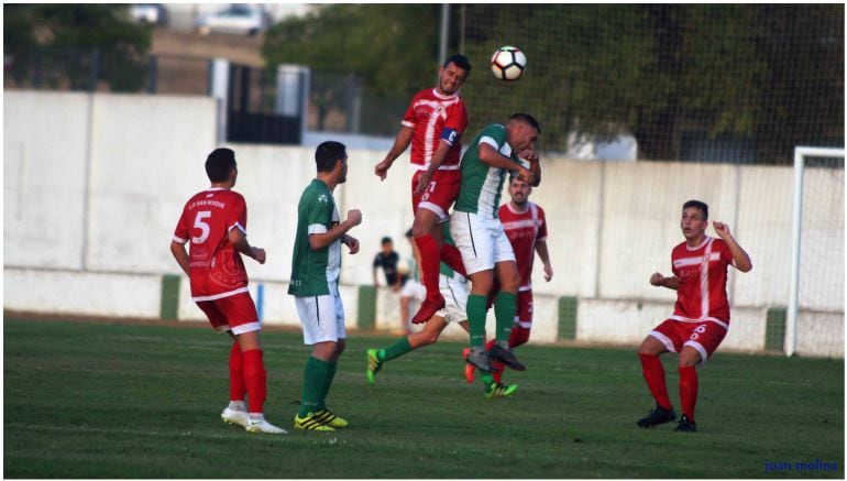 Un momento de un partido.