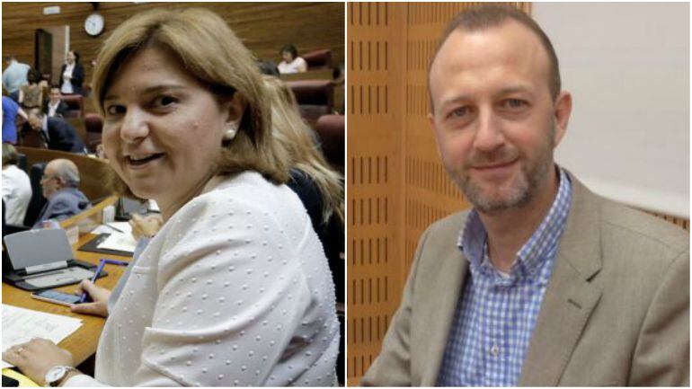 Isabel Bonig síndic del PP y Alexis Marí síndic de Ciudadanos