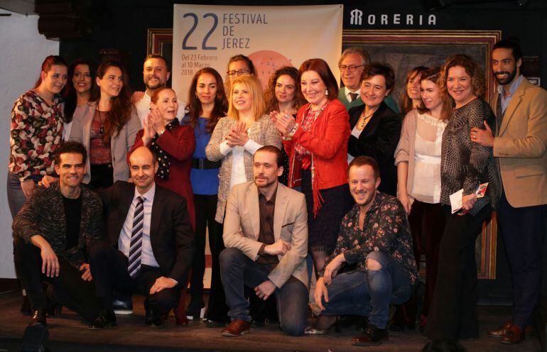 Uno de los momentos de la presentación del Festival de Jerez en Madrid