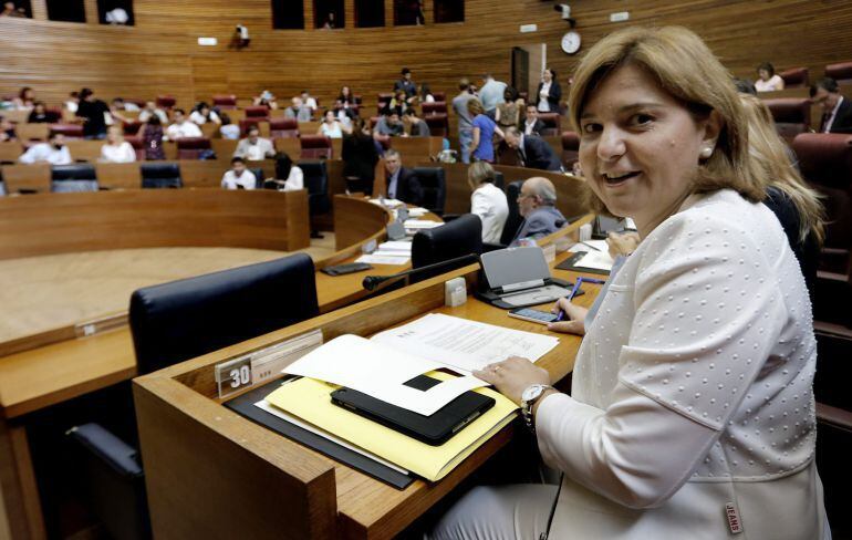 Isabel Bonig en les Corts