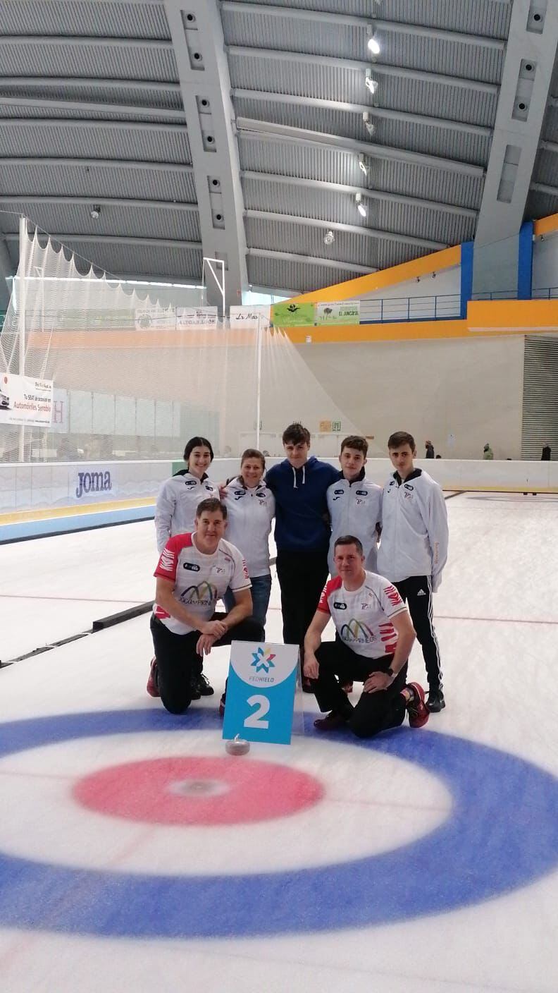 Jacetania Curling Club de Jaca en el Bonspiel Ciudad de Jaca