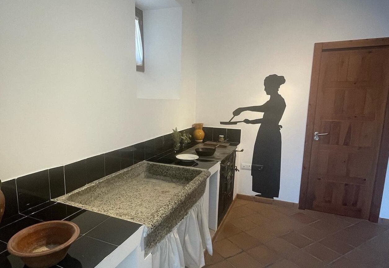 Uno de los espacios del centro donde se recuerda la historia de la cocina