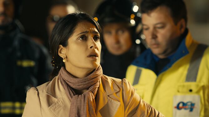 Salma Hayek, en un fotograma de la película 'La chispa de la vida'