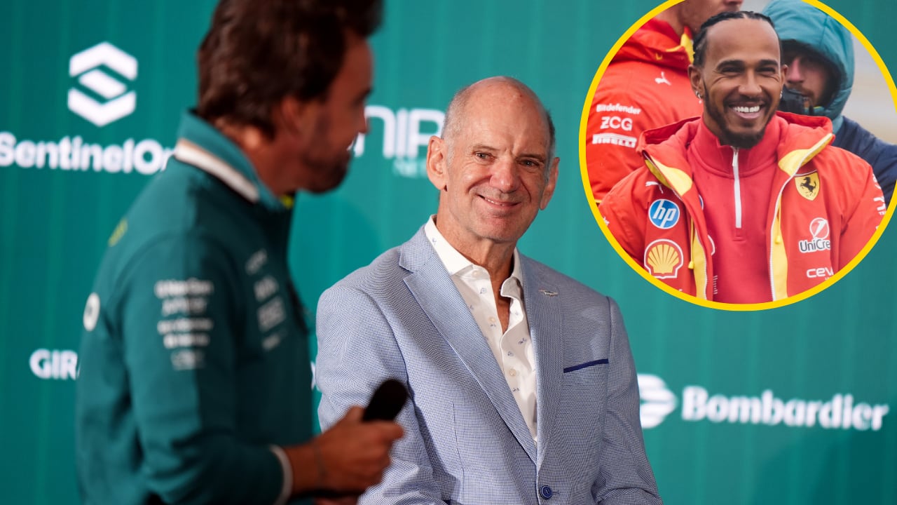 Fernando Alonso valora la incidencia de Adrian Newey y Lewis Hamilton en sus nuevos proyectos