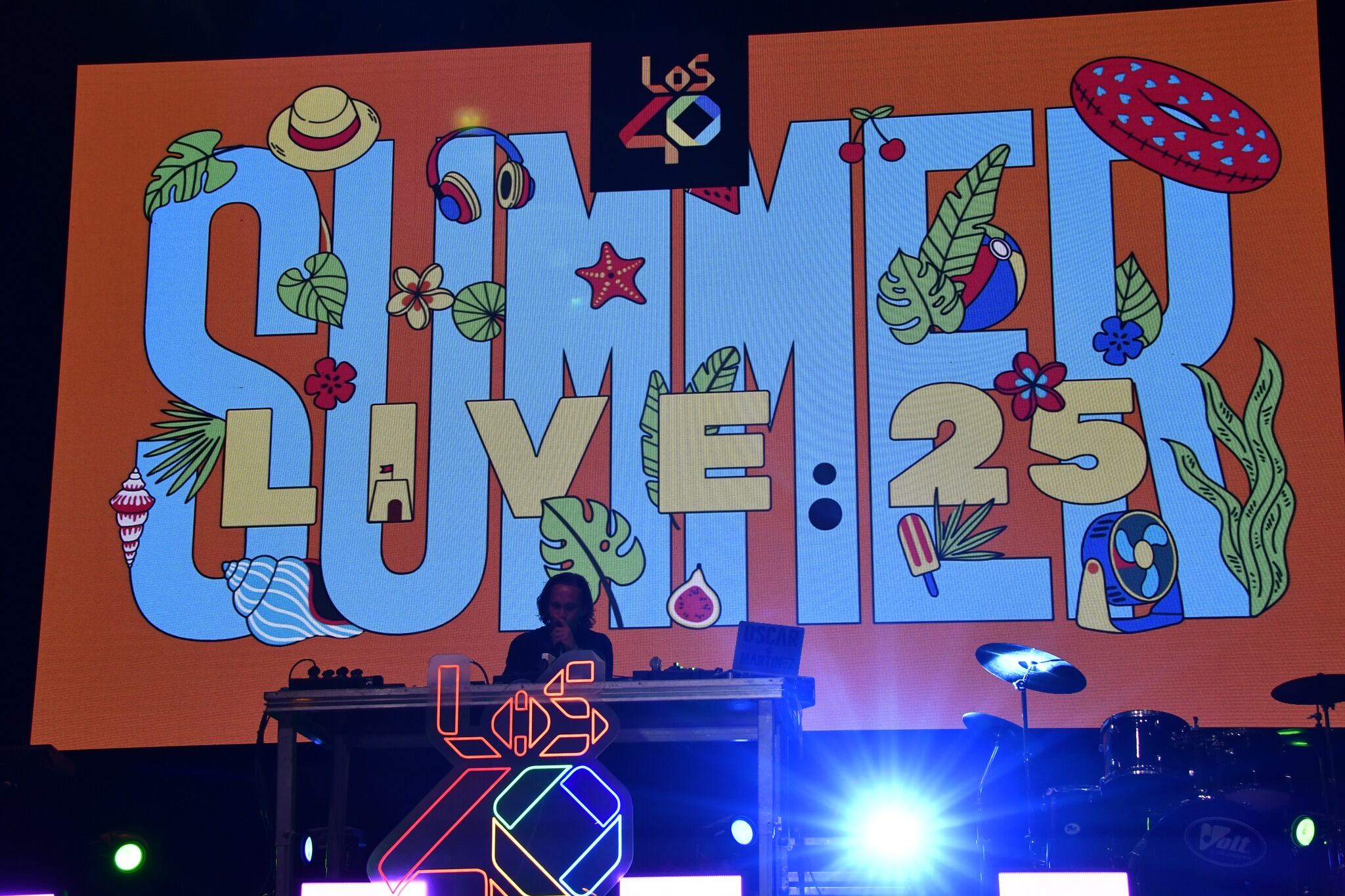 El escenario de Los40