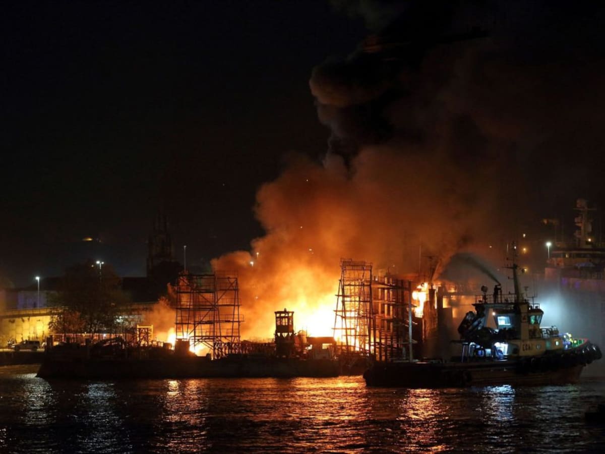 Se buscan las causas del incendio de Placeres