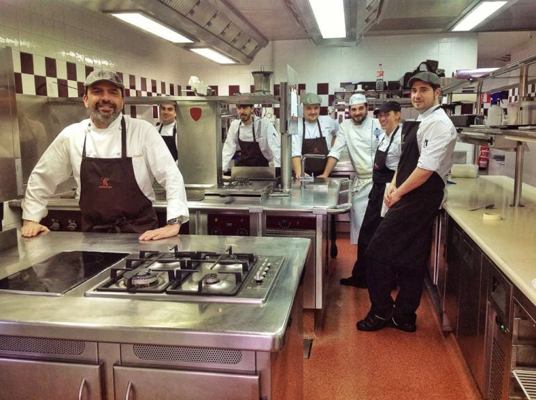 La cocina del Cenador de Amós