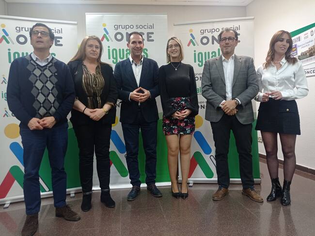 Presentación de la nueva directora de la ONCE en Palencia