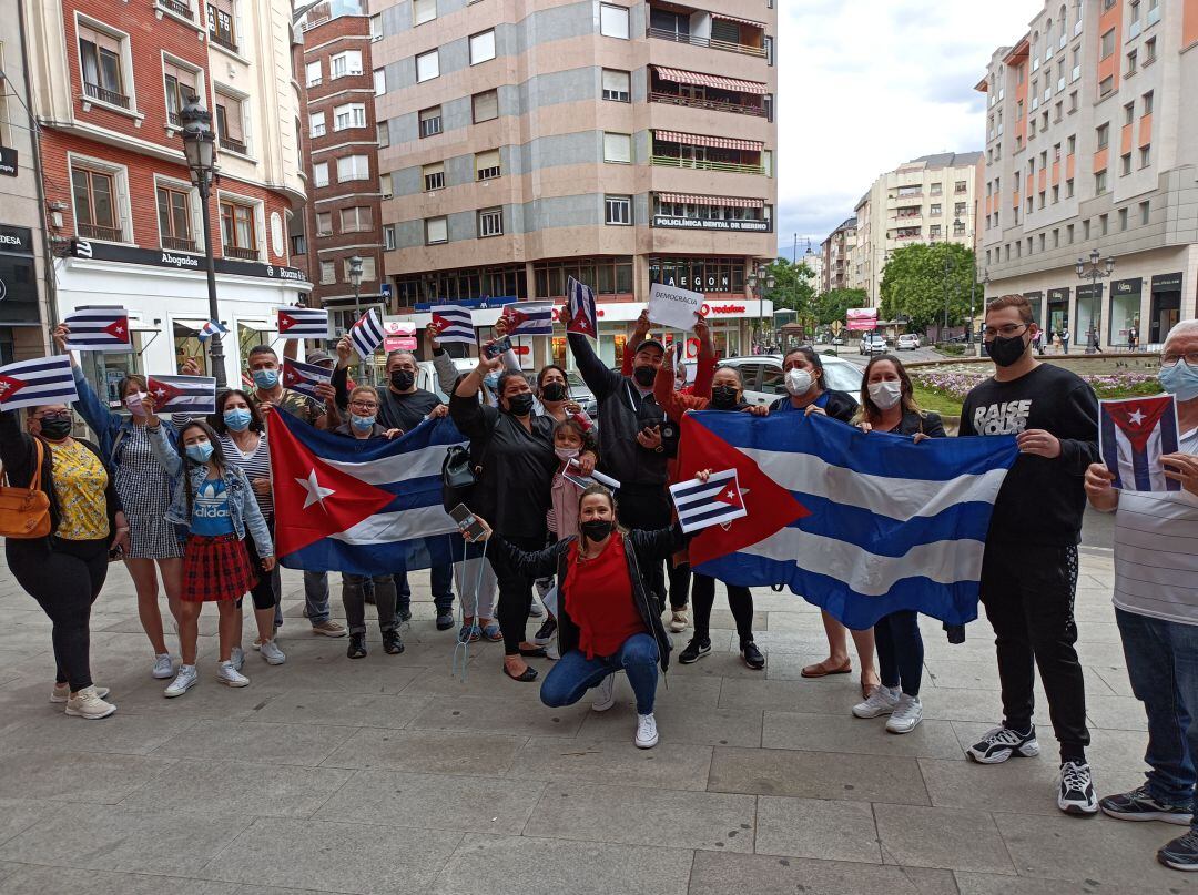 Cocentración de la colonia cubana