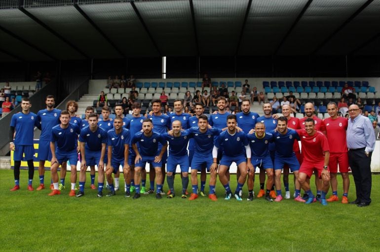 Plantilla y cuerpo técnico de la Gimnástica